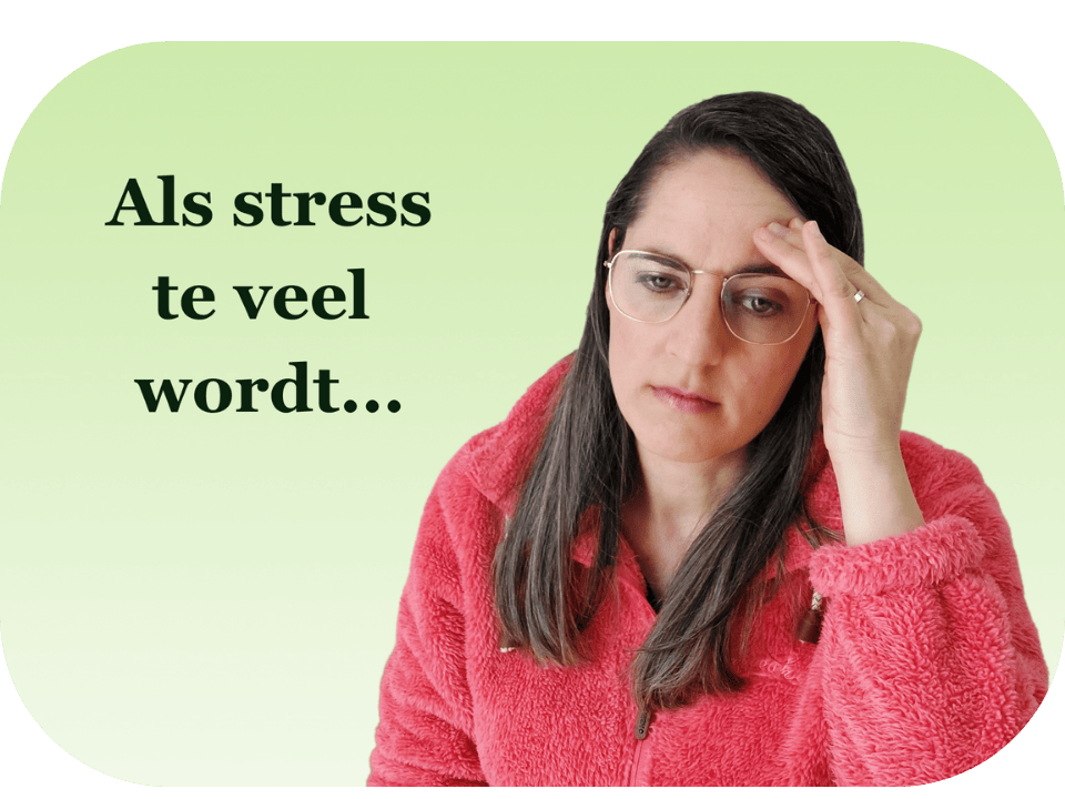 Als stress te veel wordt… Als je er op tijd bij bent, kun je een burn-out voorkomen 💜